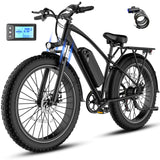 Rexei Yeki 26" Fat Tire EBike, 1200W Electric Bike for Adults