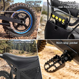 【Rexei Yeki】3000W Electric Dirt Bike for Adults 48V 21AH Motorcycle 35MPH Off-Road Vehicle High Carbon Steel Frame with Hydraulic Brakes UL2849